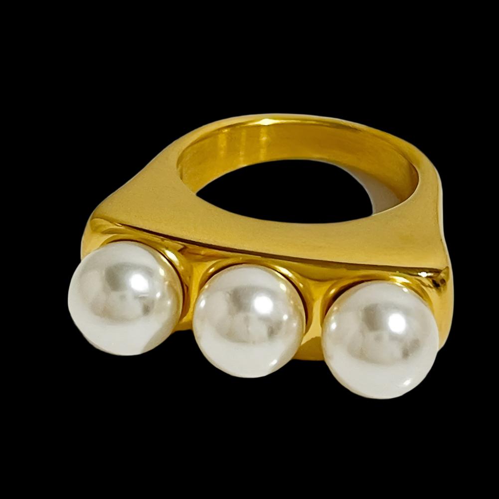 NOSIPHO FAUX PEARL RING