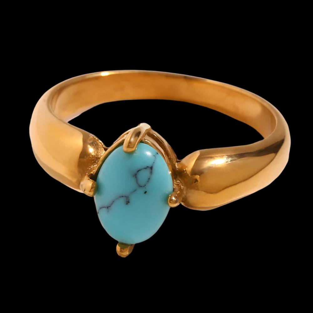 NELLY TURQUOISE STONE RING